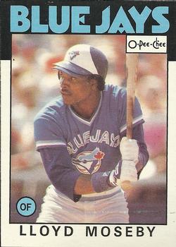 1986 O-Pee-Chee Baseball Cards 360     Lloyd Moseby